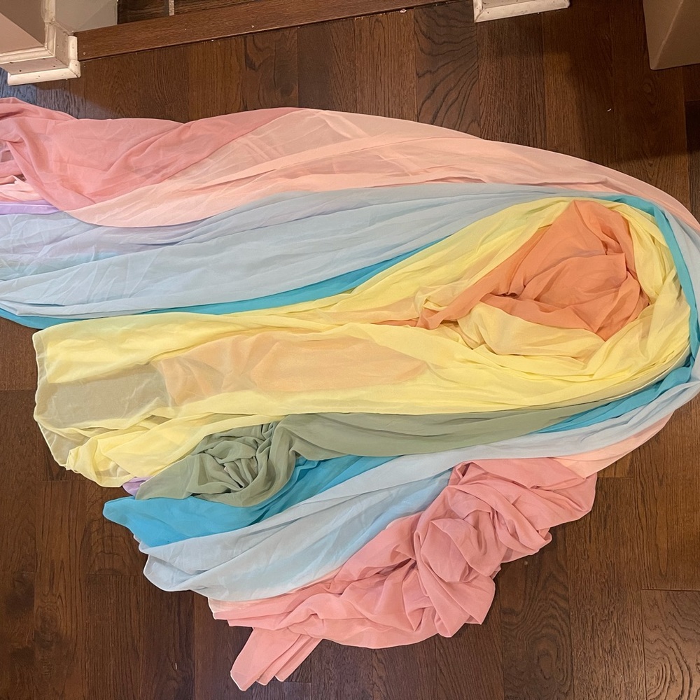 Chicaboo Maternity Rainbow Skirt